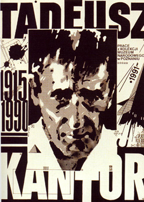 TADEUSZ KANTOR de WALDEMAR SWIERZY Les AFFICHES POLONAISES Jean-Michel PALLATIN